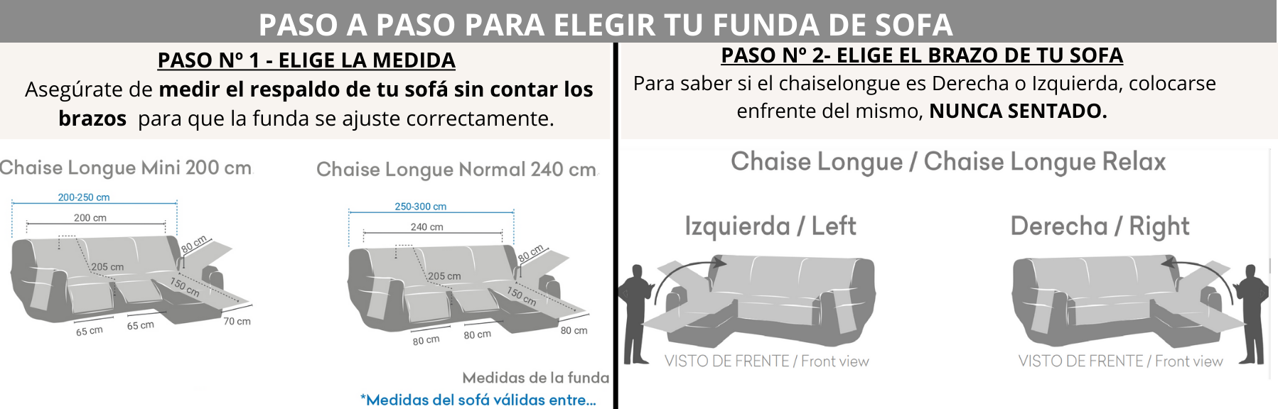 como elegir tu salvasofá chaiselongue relax